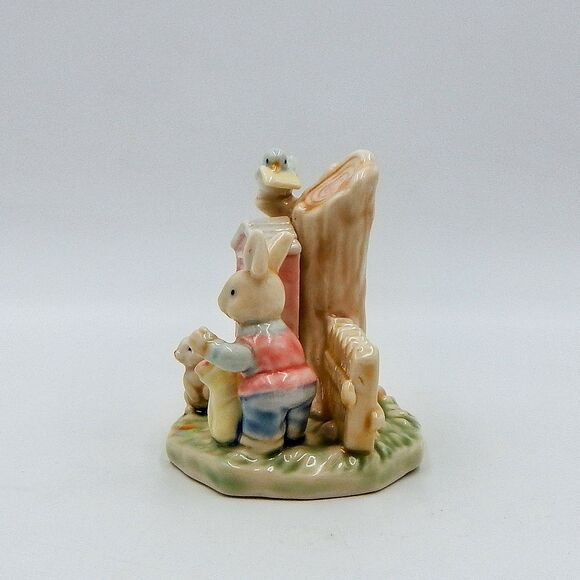 Bunny Mail Carrier Tales Of Bunny Hollow Porcelain Figure Albert E Price 1993 - Picture 2 of 7